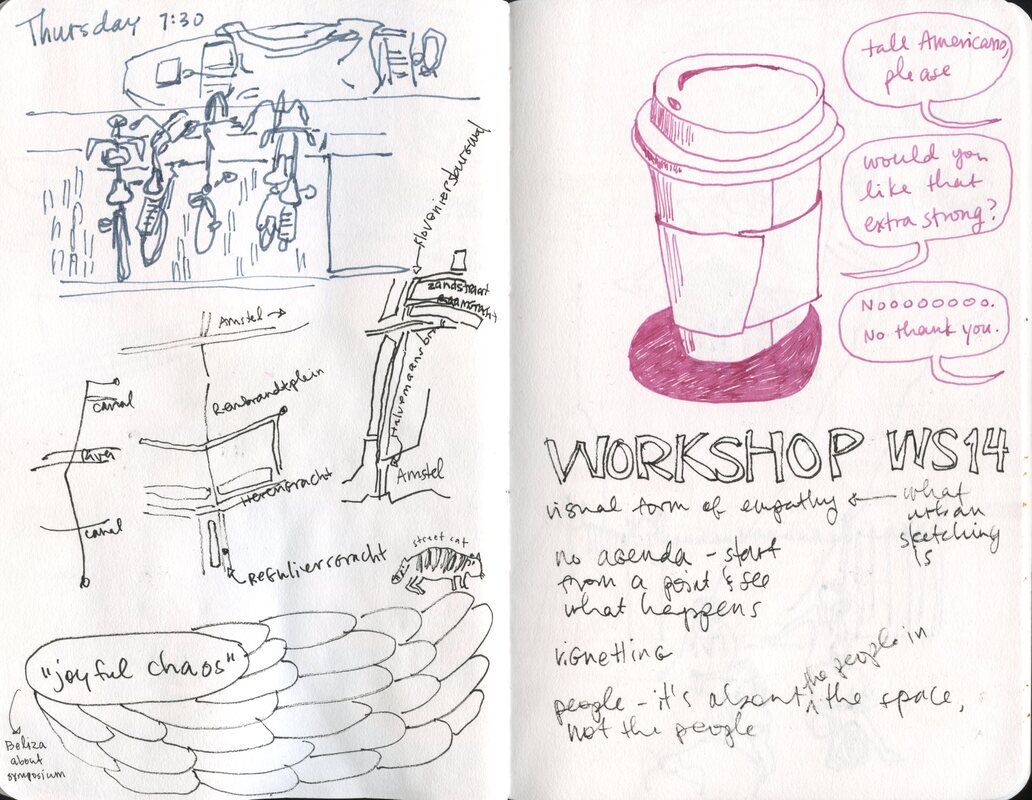 Best type of paper (sketchbook) for quick urban sketching - Liz